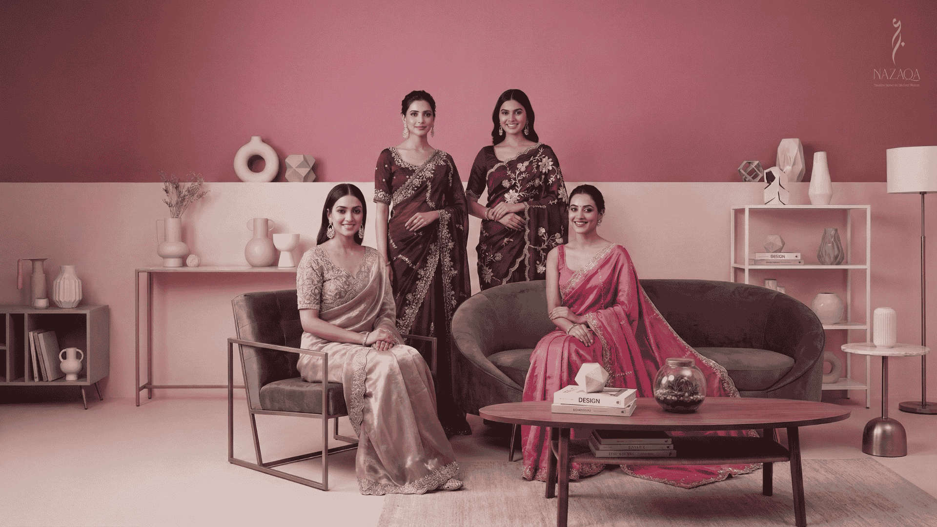 Featured Sarees from NAZAQA